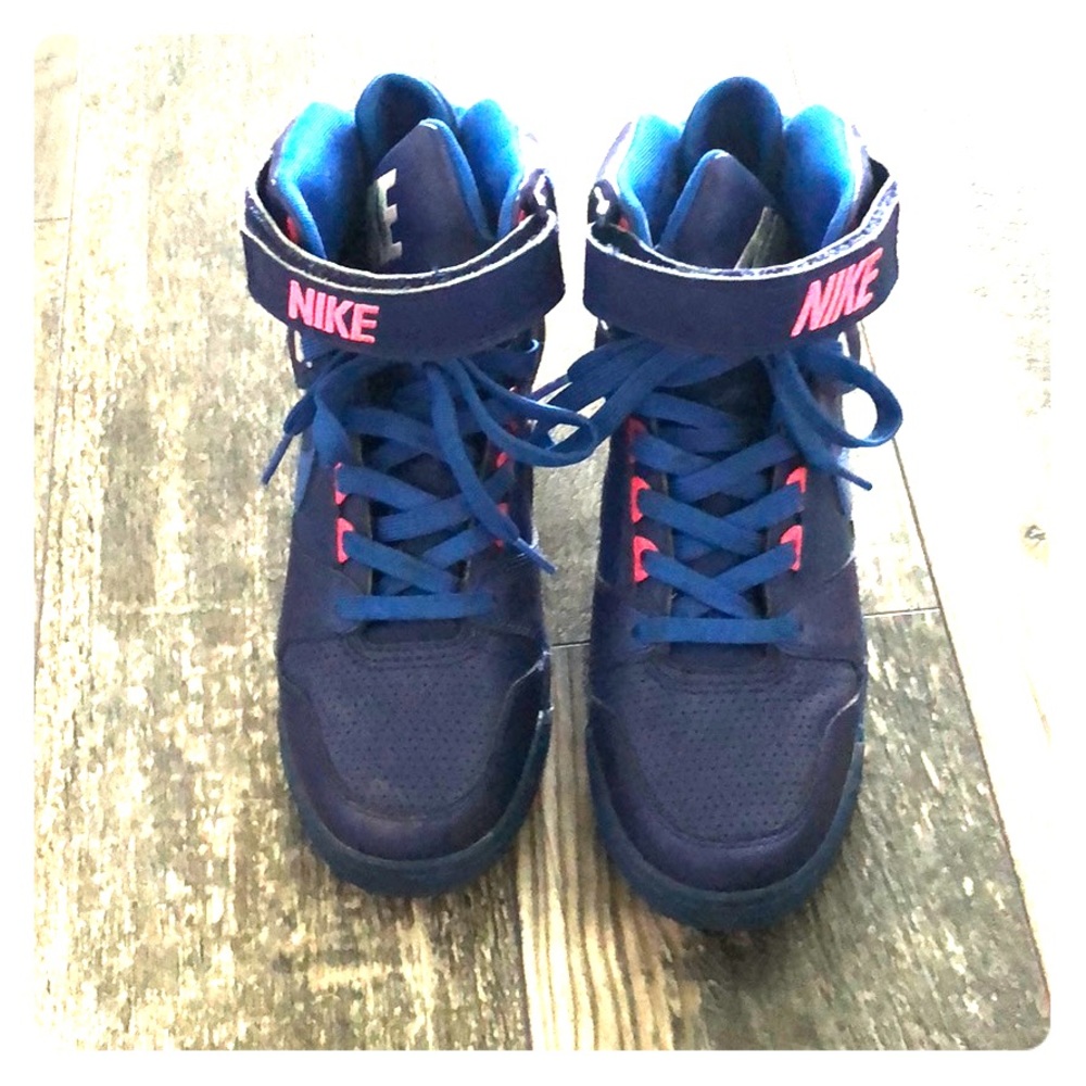 Nike High Top Hidden Wedge Sneaker